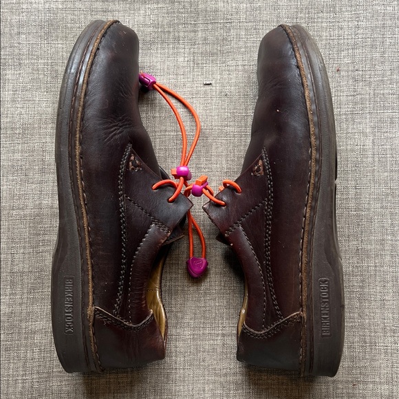 Vintage Birkenstock Leather Shoes L9 M7 - Picture 6 of 9